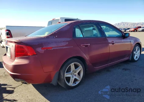 2004 Acura Tl z USA, uszkodzony, nr VIN 19UUA66224A017670